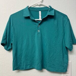 Fabletics cropped polo
